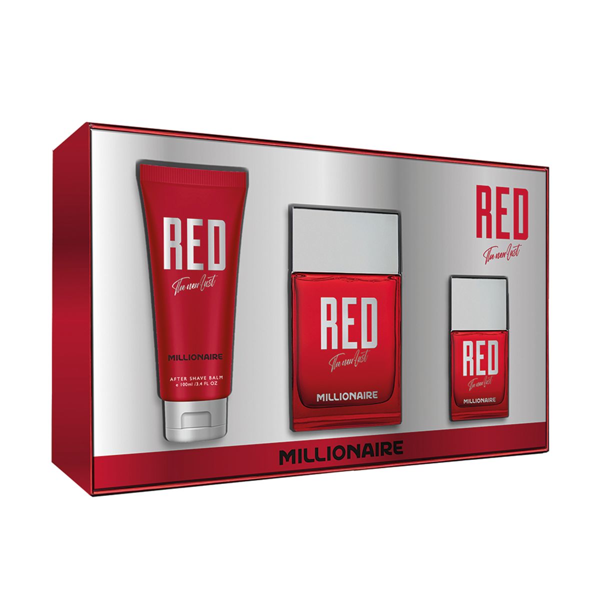 MILLIONAIRE - Set Millionaire Red Lust 100ml + 30ml + After Shave 100ml