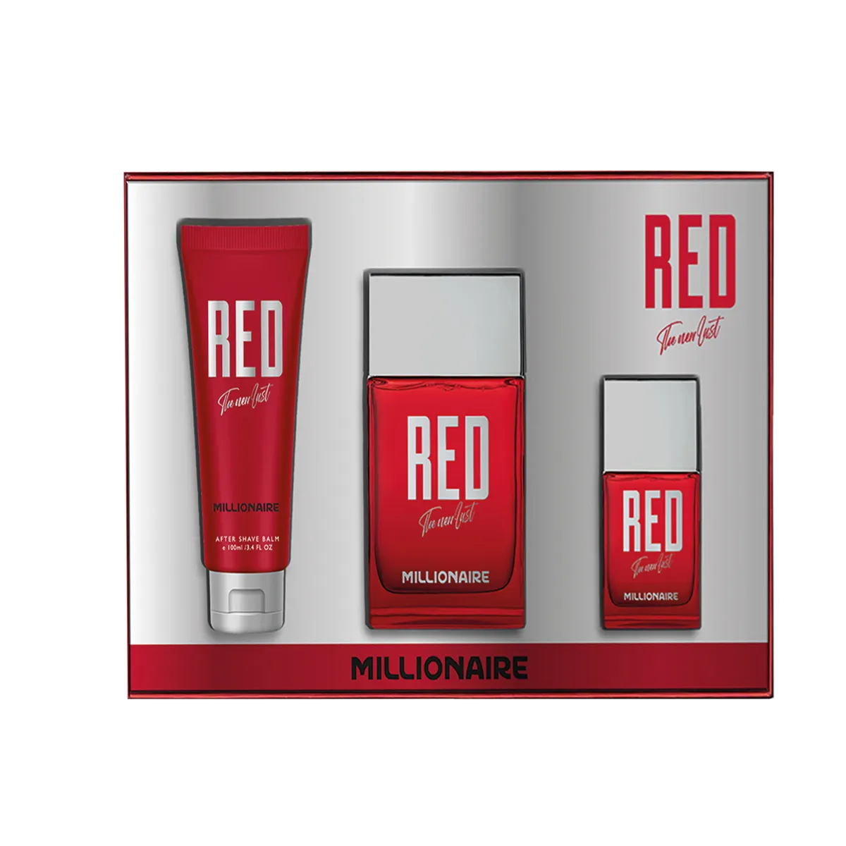 MILLIONAIRE - Set Millionaire Red Lust 100ml + 30ml + After Shave 100ml