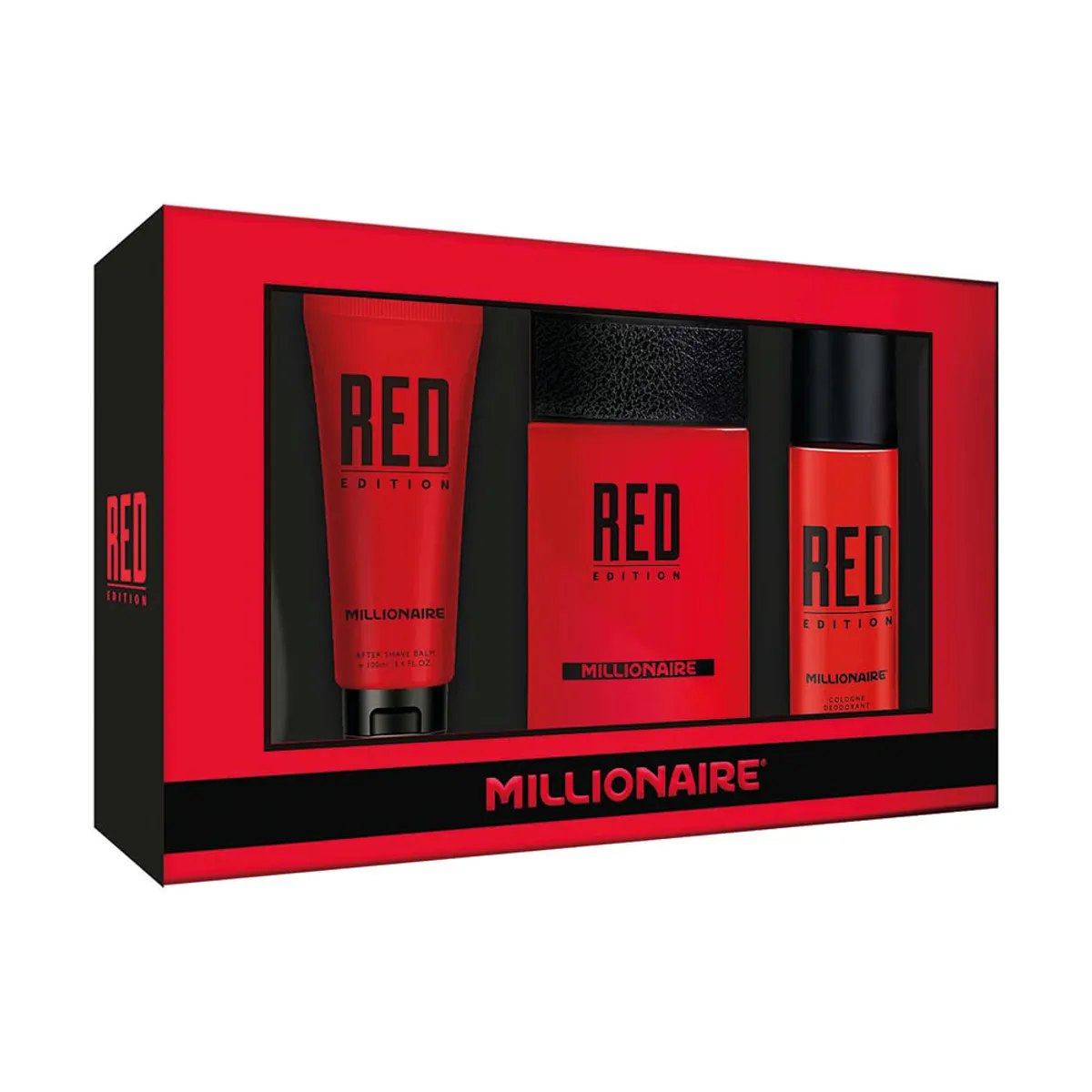 MILLIONAIRE - Set Millionaire Red 95ml + Deo150ml + After Shave 100ml