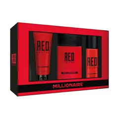 MILLIONAIRE - Set Red 95ml + Deo150ml + After Shave 100ml