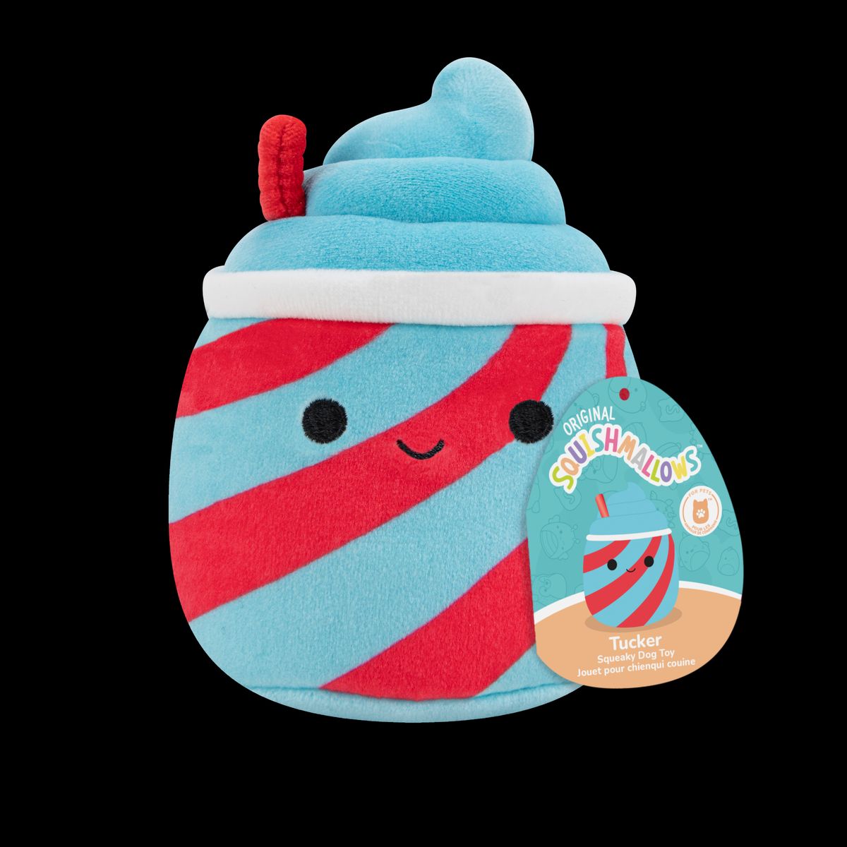 SQUISHMALLOWS - Pack 2 Peluches 10 Cm Para Mascotas Squishmallows