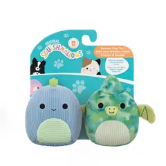 SQUISHMALLOWS - Pack 2 Peluches 10 Cm Para Mascotas