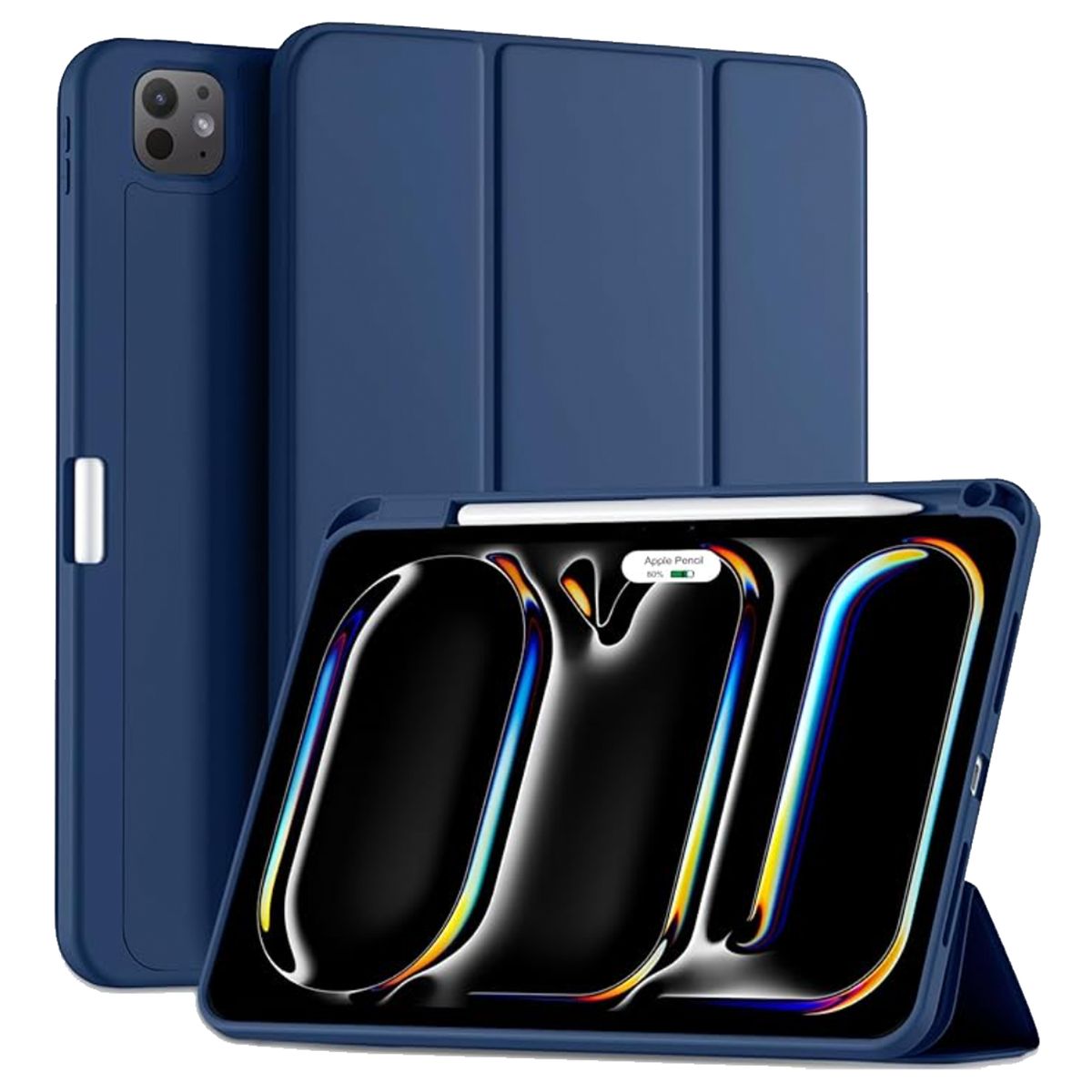 JOIGO - Funda Smart Cover Con Ranura Para iPad Pro 13 M4 2024 Azul