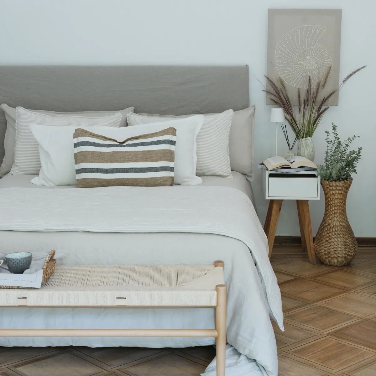 NATURALINO - Cojín Andes Lino Roca - Naturalino