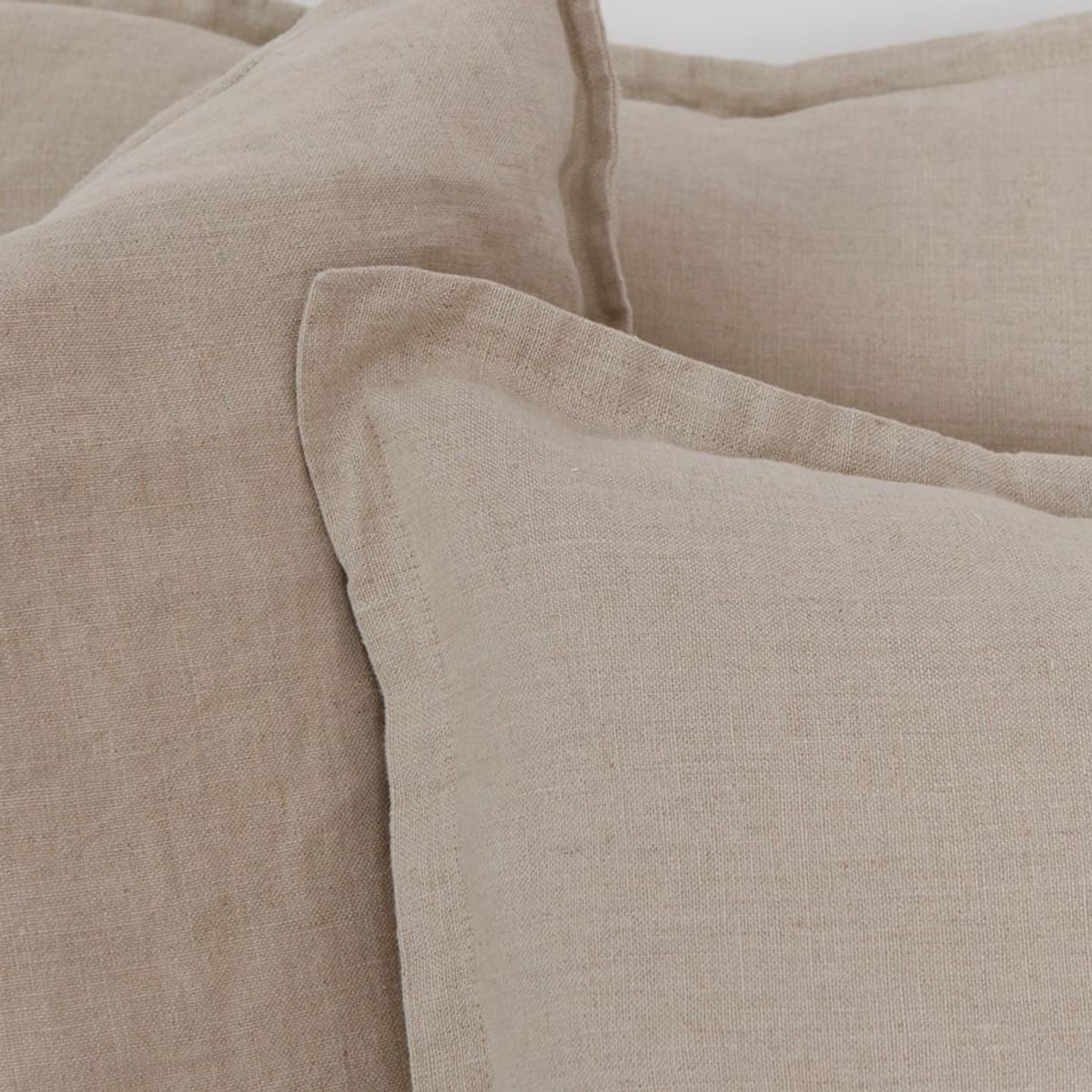 NATURALINO - Cojín Andes Lino Grueso Beige - Naturalino