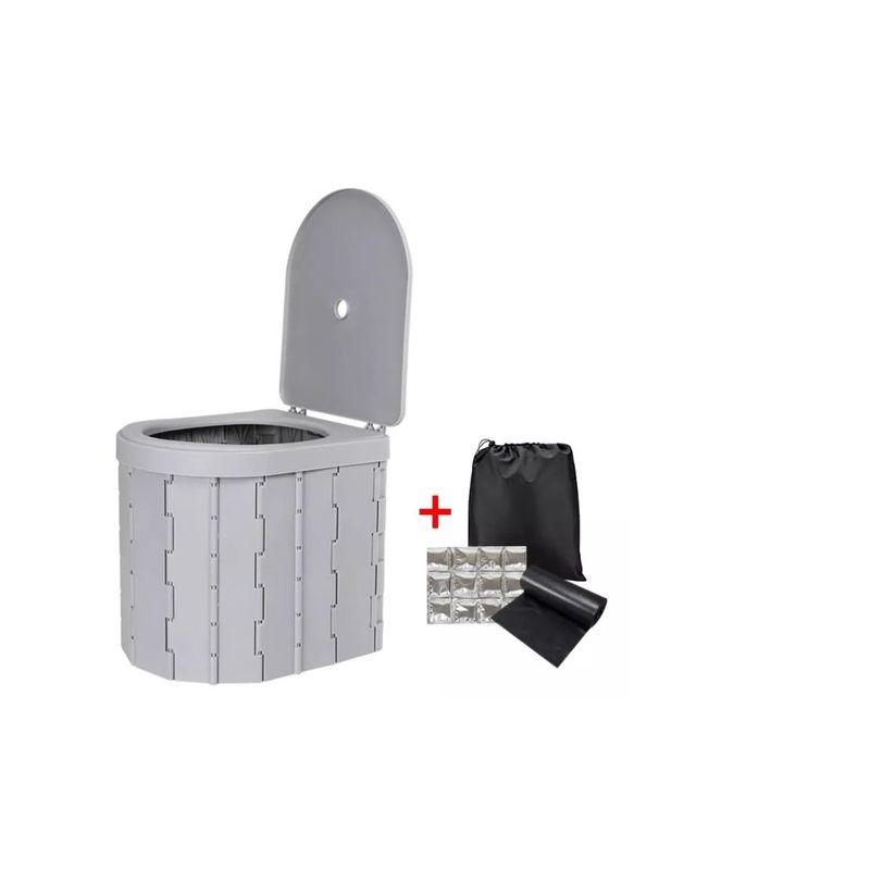 GENERICO - Baño Plegable Portátil Para Camping Bolsas Y Endurecedor