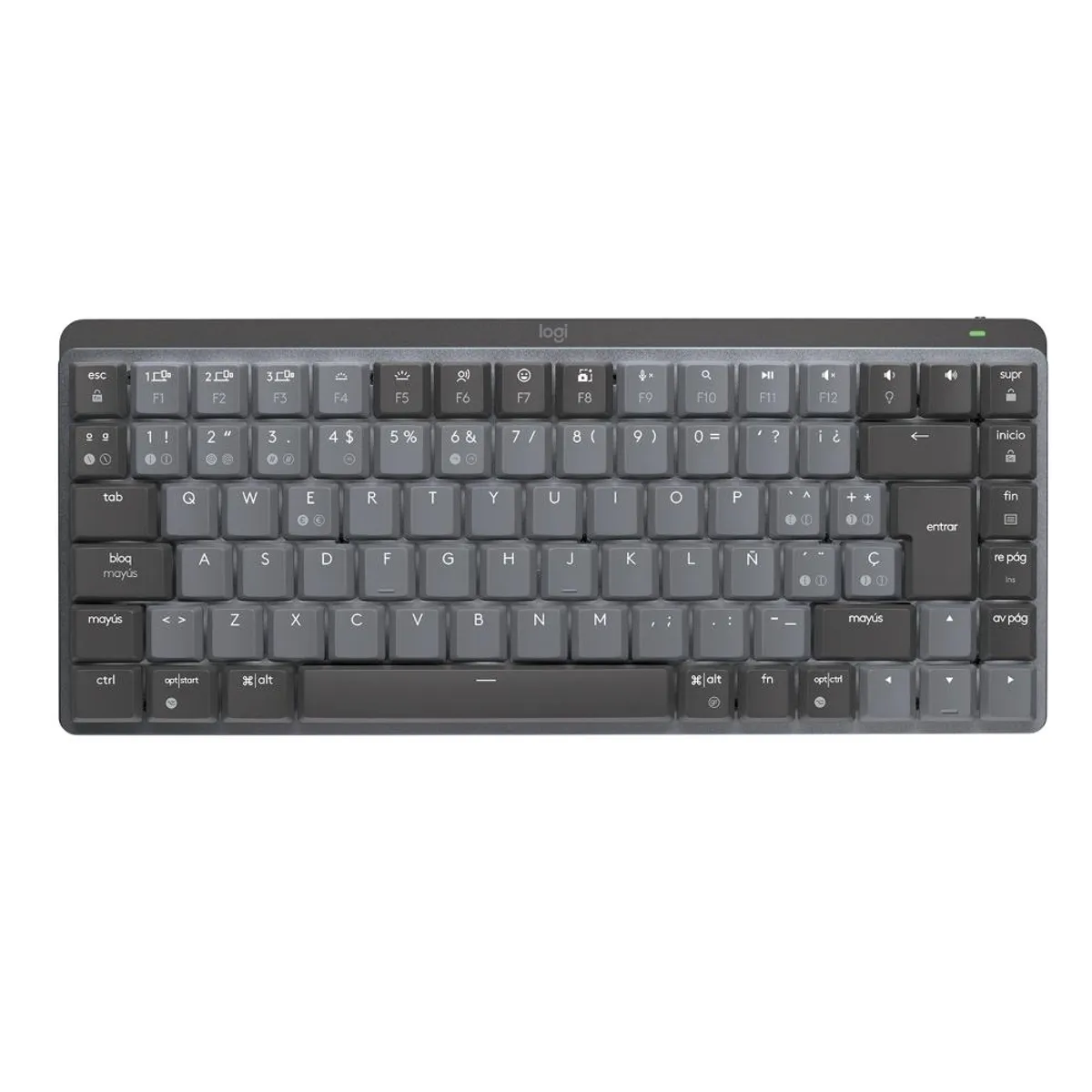LOGITECH - TECLADO LOGITECH MX MECHANICAL MINI GRAPHITE