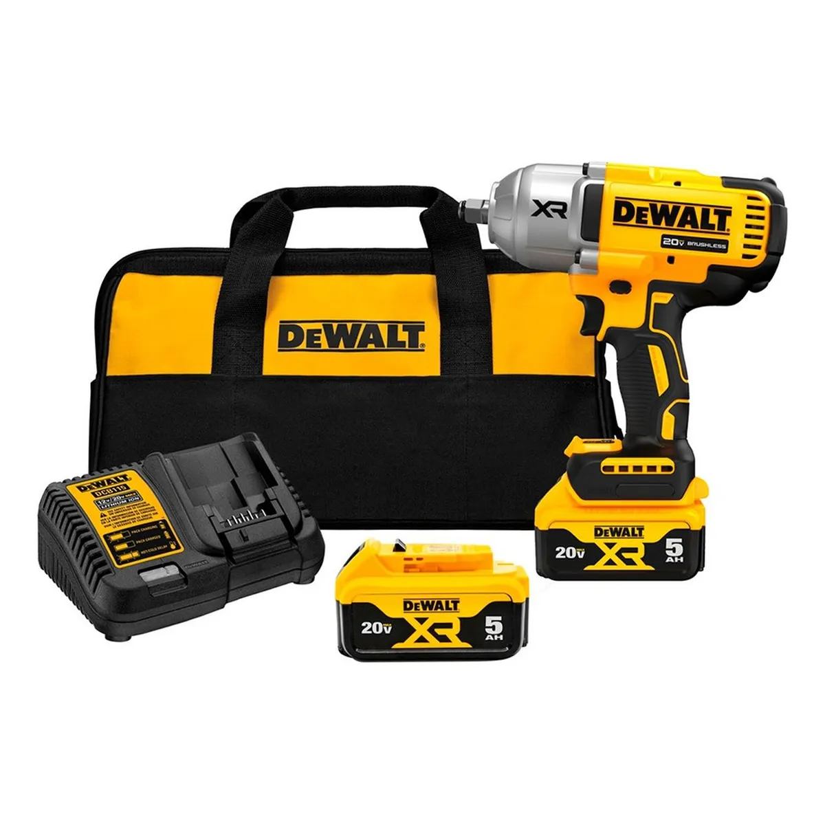 DEWALT - Kit Llave De Impacto 1/2 20v Brushless Dewalt Dcf900p2-b2