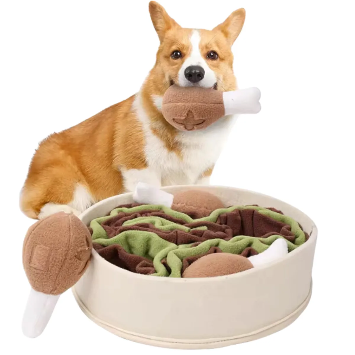 LERNEN - Juguete olfativo interactivo para mascotas  Pollo Chicken