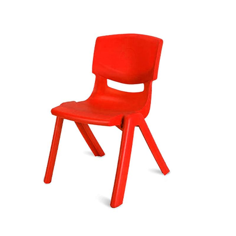 GENERICO - Silla De Plástico Infantil  Rojo