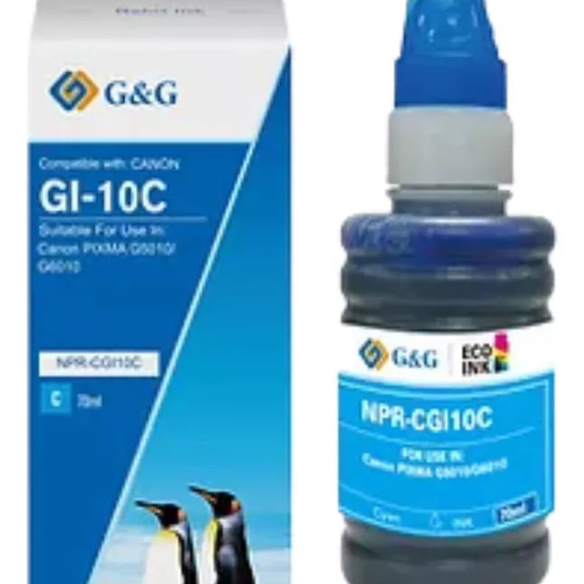 GENERICO - Tinta GI-10 Para Canon G6010 G7010 G5010 GM2010 70 ml