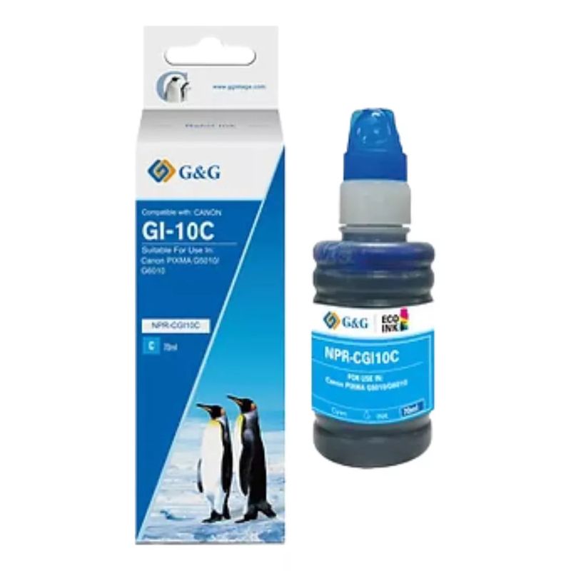 GENERICO - Tinta GI-10 Para Canon G6010 G7010 G5010 GM2010 70 ml