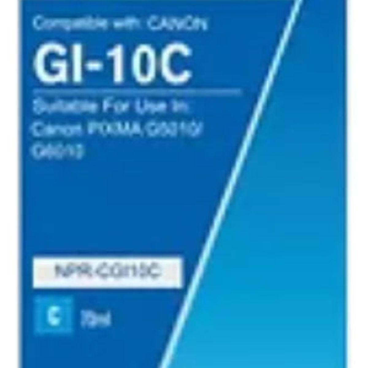 GENERICO - Tinta GI-10 Para Canon G6010 G7010 G5010 GM2010 70 ml