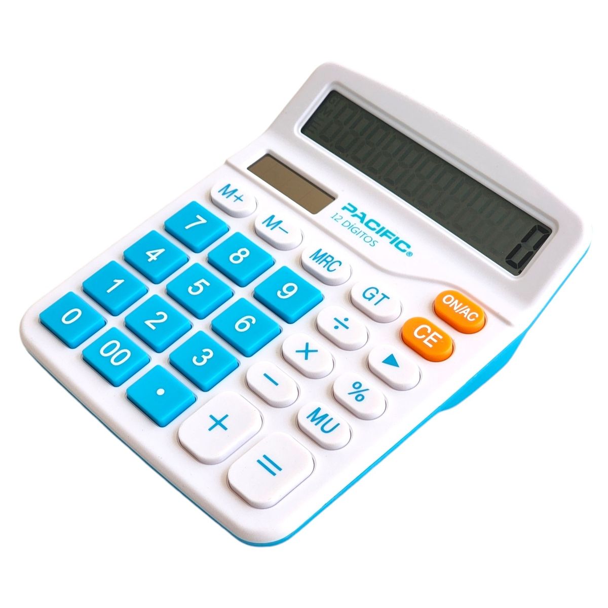 PACIFIC - Calculadora Electrónica Pacific 12 dig PAC01122LB Celeste