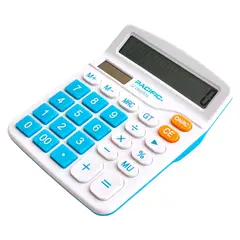 PACIFIC - Calculadora Electrónica 12 dig PAC01122LB Celeste