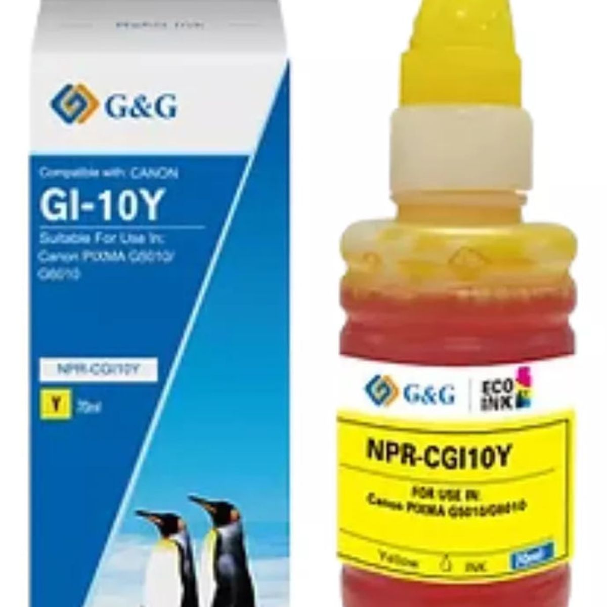 GENERICO - Tinta GI-10 Para Canon G6010 G7010 G5010 GM2010 70 ml