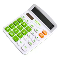 PACIFIC - Calculadora Electrónica 12 dig PAC01122G Verde