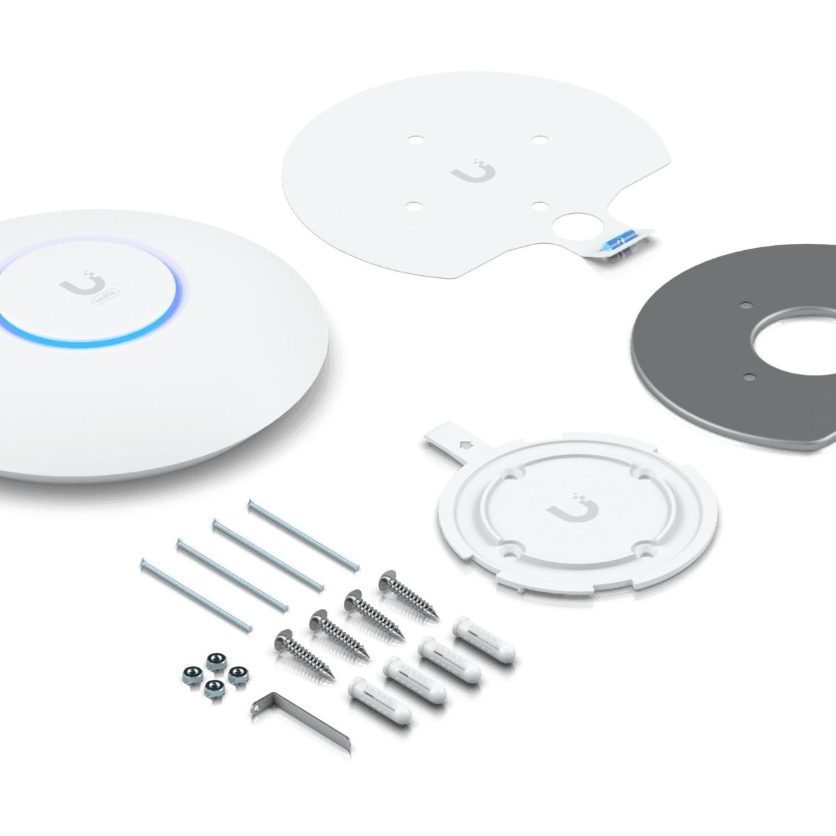 UBIQUITI - Punto de Acceso Ubiquiti U6+ WiFi 6 2400 Mbps Dual-Band