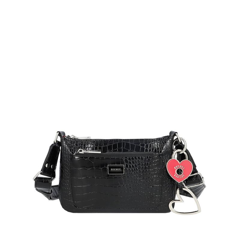 SECRET - Bandolera Secret Love FW25 XS Negro