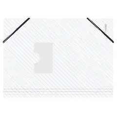 HAND - Pack 12 Carpetas Plástico Grueso Tamaño Oficio - SC