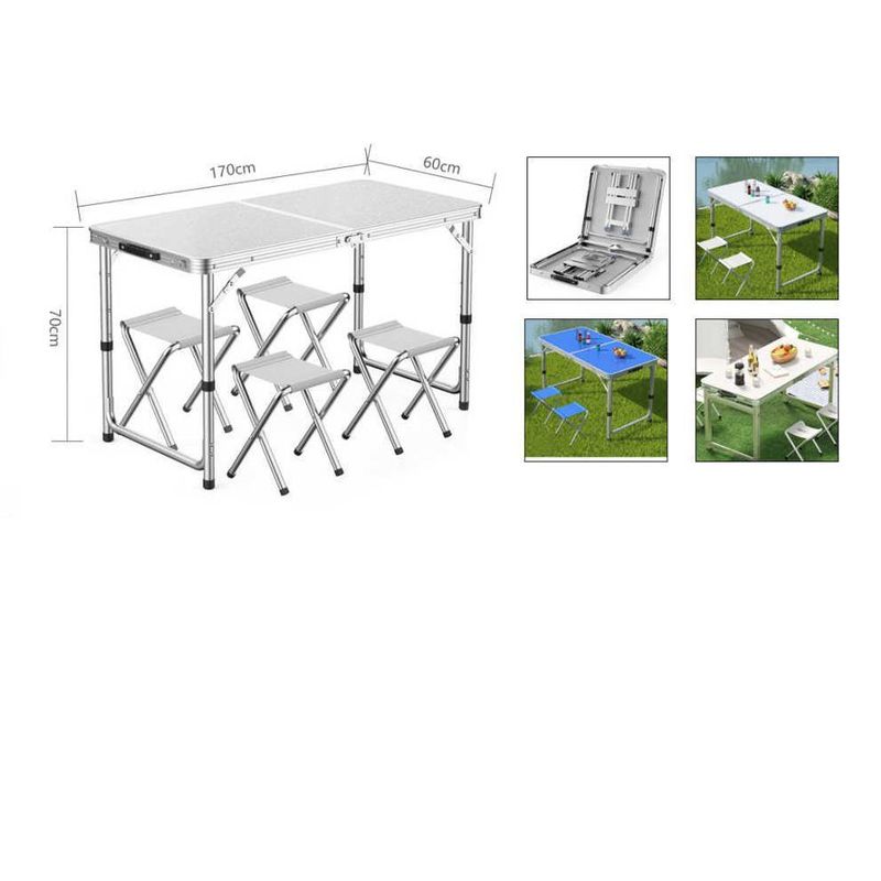 GENERICO - Mesa Plegable Con 4 Pisos