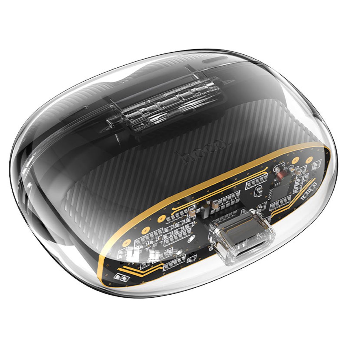 HOCO - Audifono inalambrico Hoco EW54 Crystal TWS negro