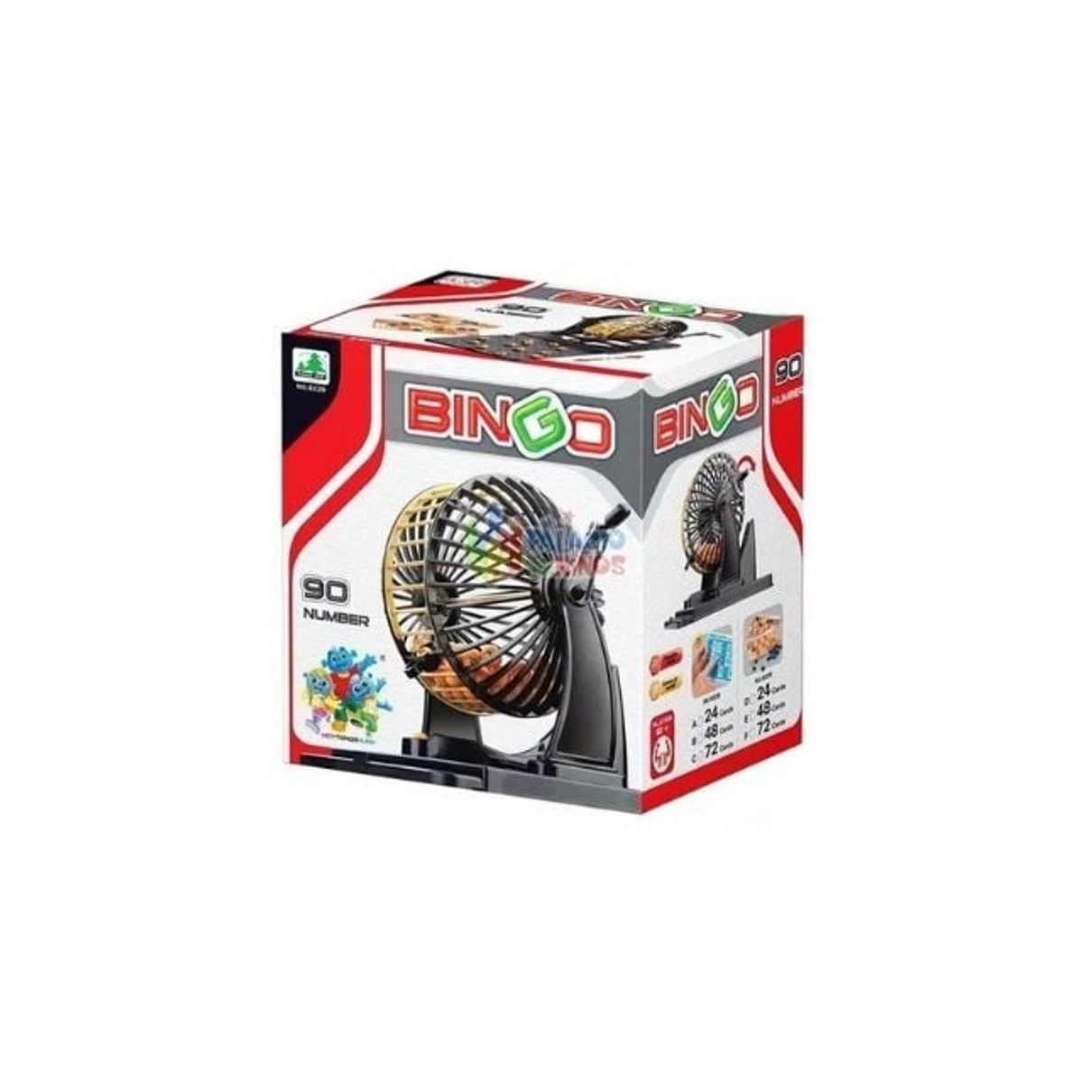 GENERICO - Juego De Bingo Tarjetas Juego De Mesa Reuniones Hogar