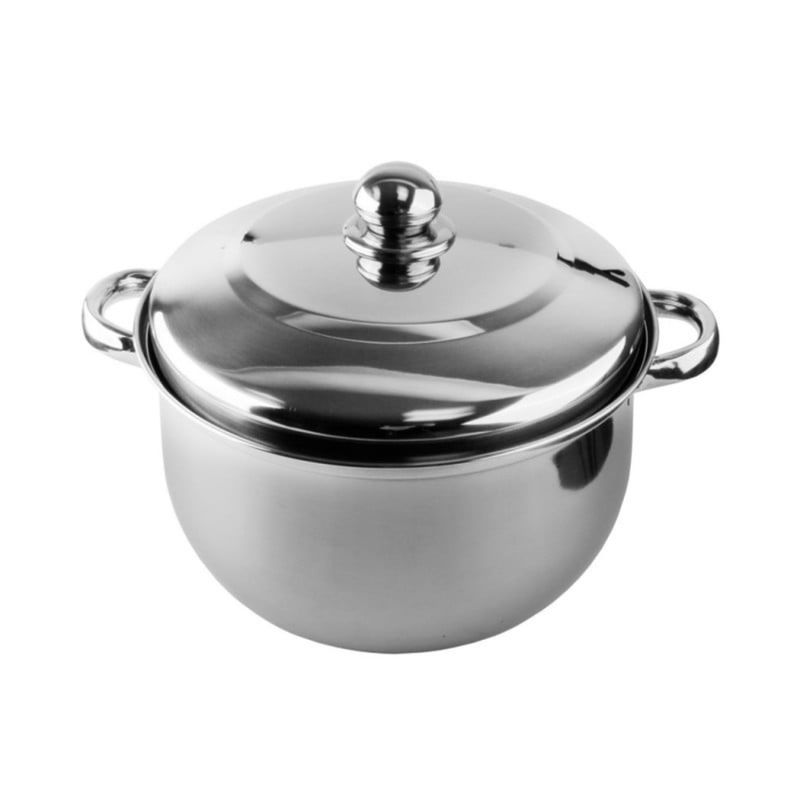 WOLFEN - Cacerola 9,5lt 30x14cm Acero Inoxidable Wolfen