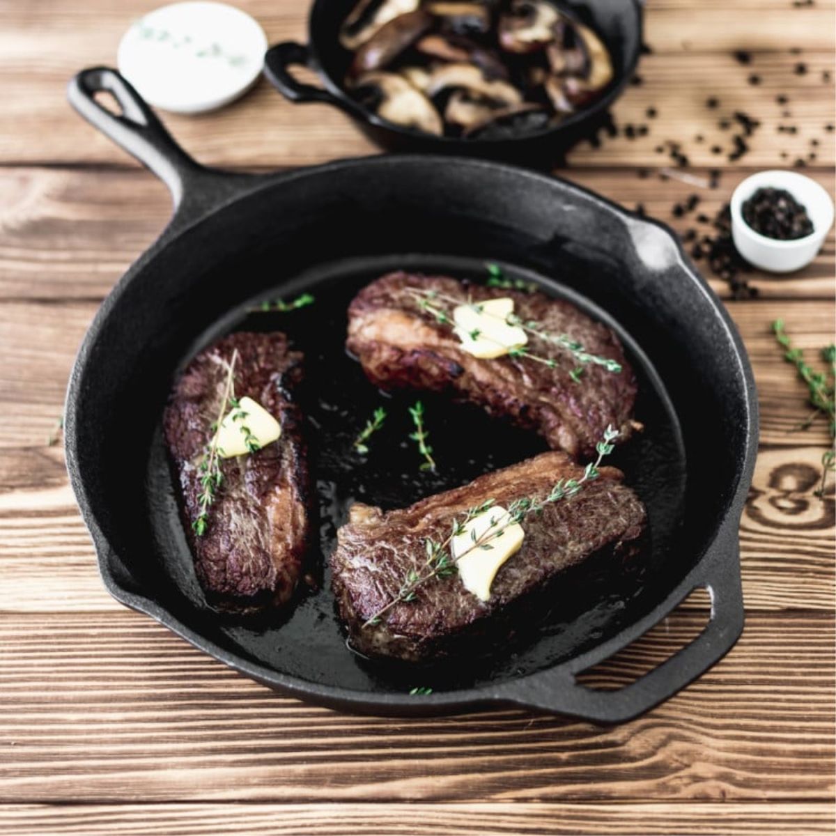 LUGANO - Sartén Fierro Fundido 20cm Negro Lugano