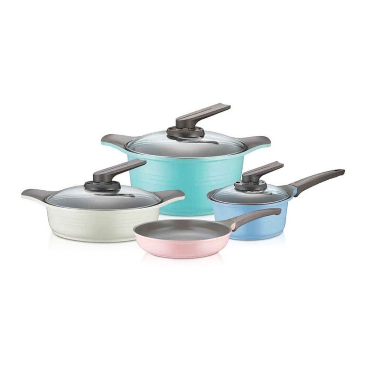 ROICHEN - Batería Cocina 7pzs Natural Vintage Roichen