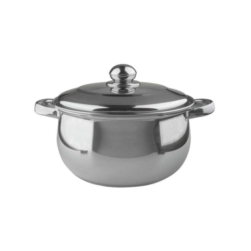 WOLFEN - Cacerola 5,5lt Acero Inoxidable 24x13cm Wolfen