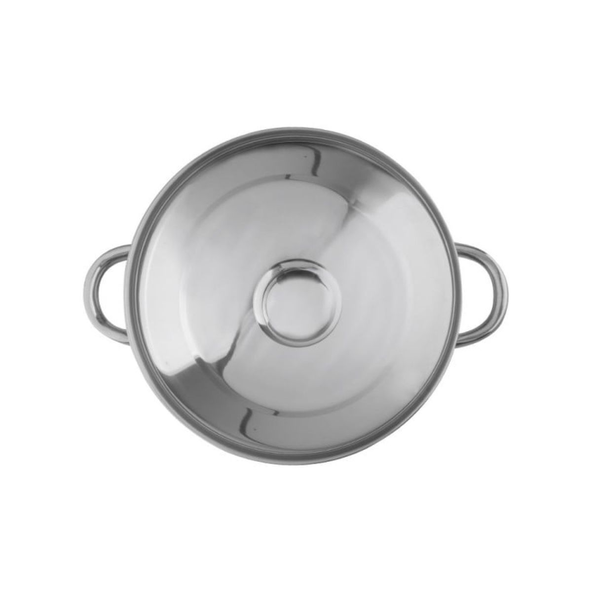 WOLFEN - Cacerola 5,5lt Acero Inoxidable 24x13cm Gris Wolfen