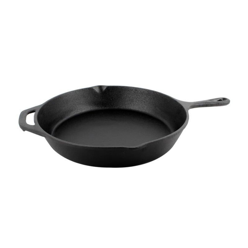 LUGANO - Sartén Fierro Fundido 30cm Negro Lugano