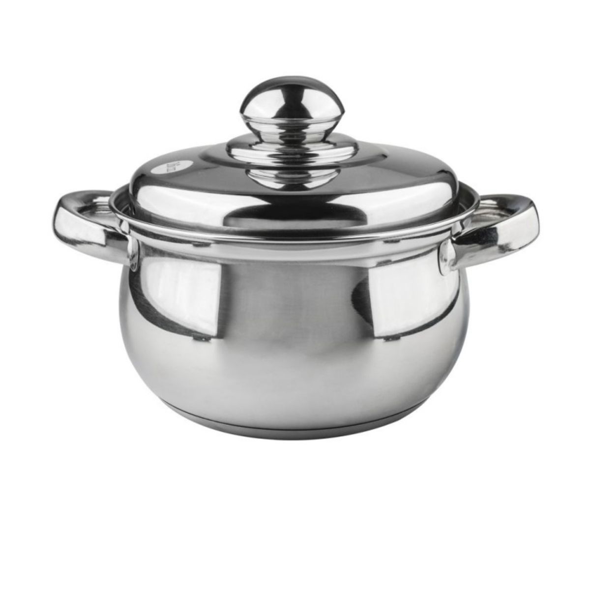 WOLFEN - Cacerola 2lt 16x10cm Acero Inoxidable Gris Wolfen