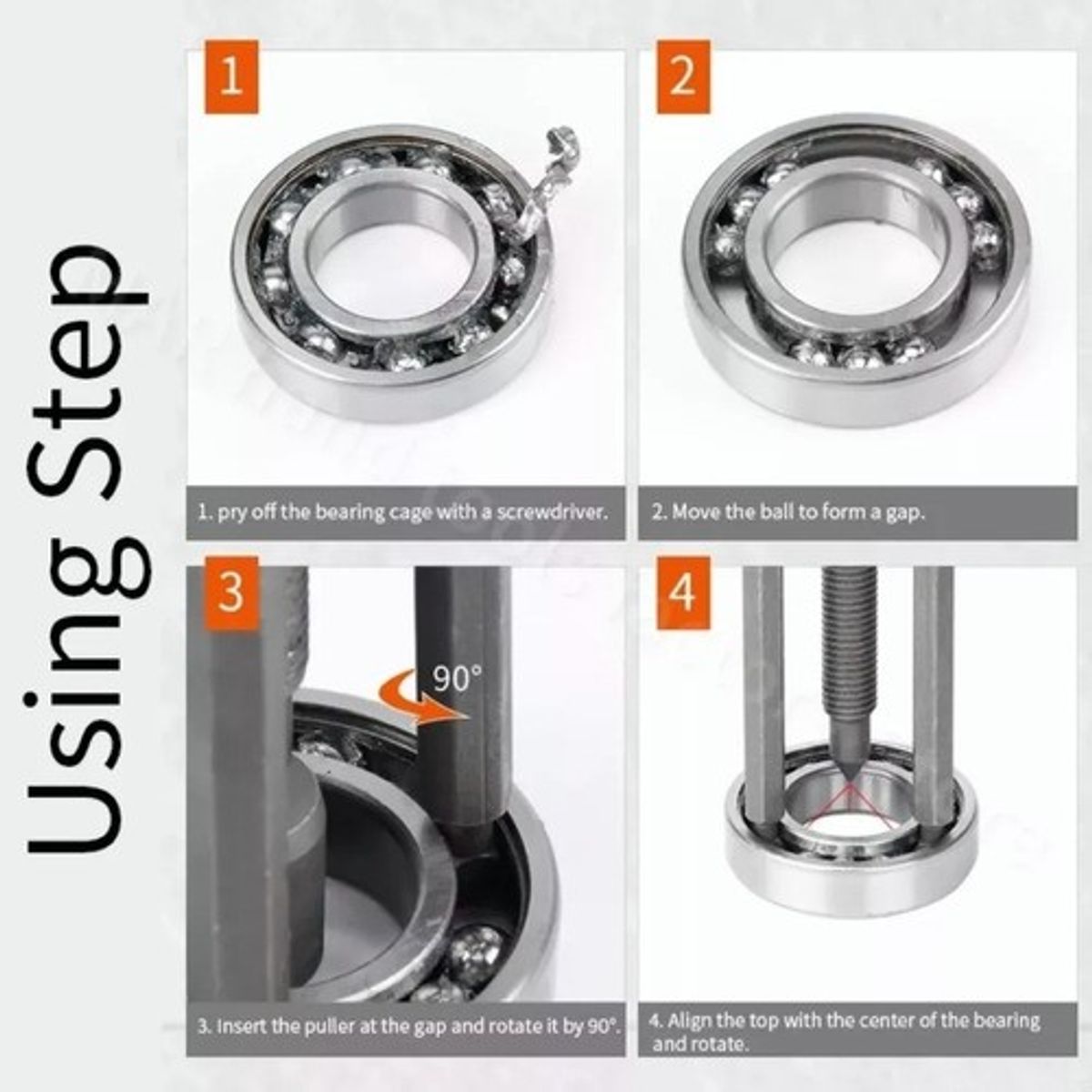 MUNDO MAGIA - Extractor De Rodamiento Interno