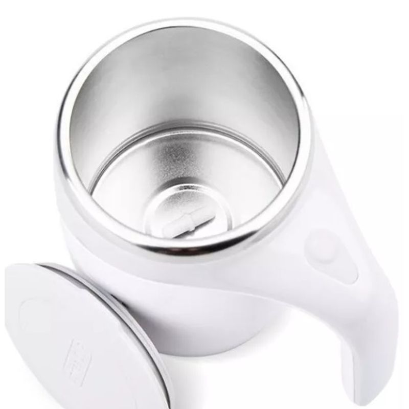 GENERICO - Taza Magnética Automática Acero Inoxidable Mezclador Térmico