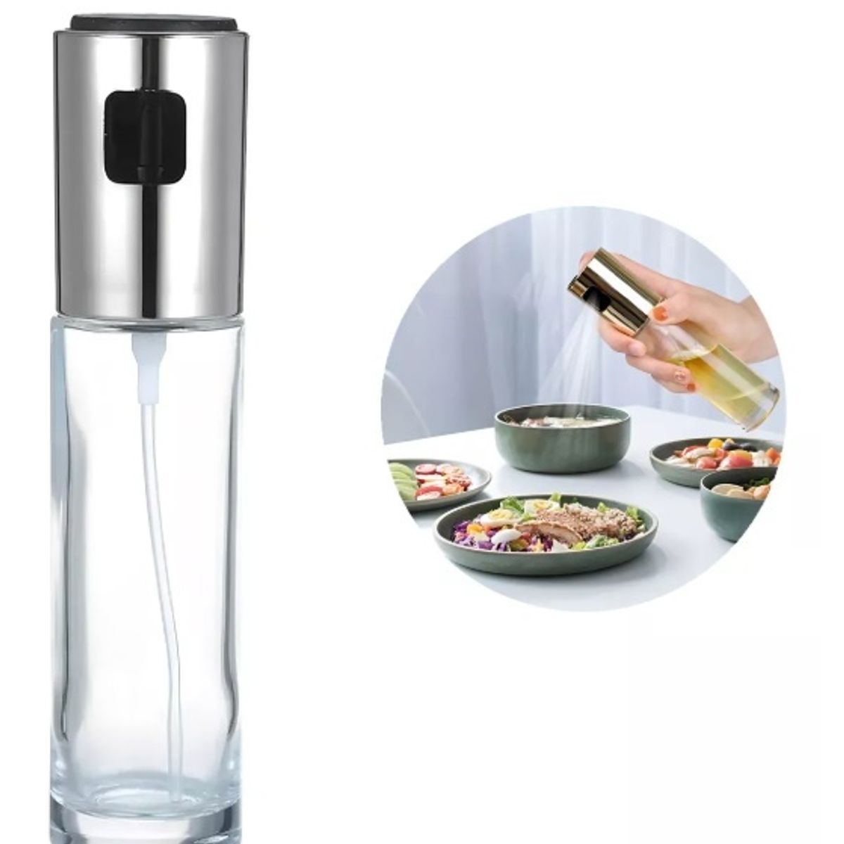 GENERICO - Dispensador Aceite Vinagre  Botella Roceador Pulverizador