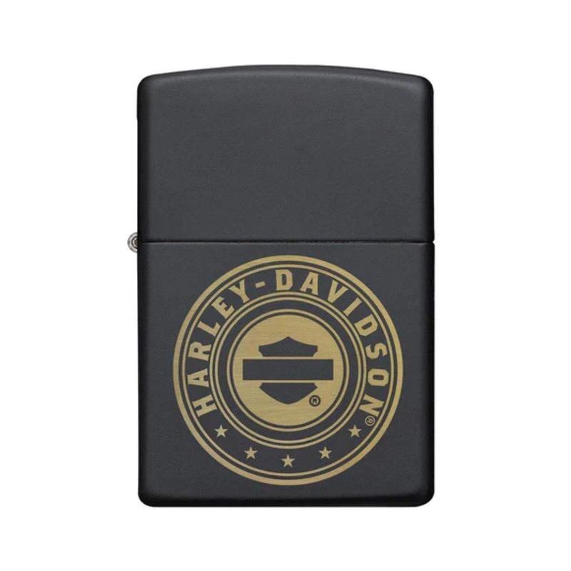 ZIPPO - Encendedor Zippo Harley Davidson Design Negro ZP49197