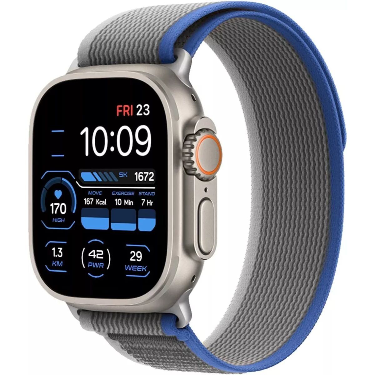 GENERICO - Correa Para Apple Watch Trail Loop Nylon Ajustable 38 / 40 / 41 mm