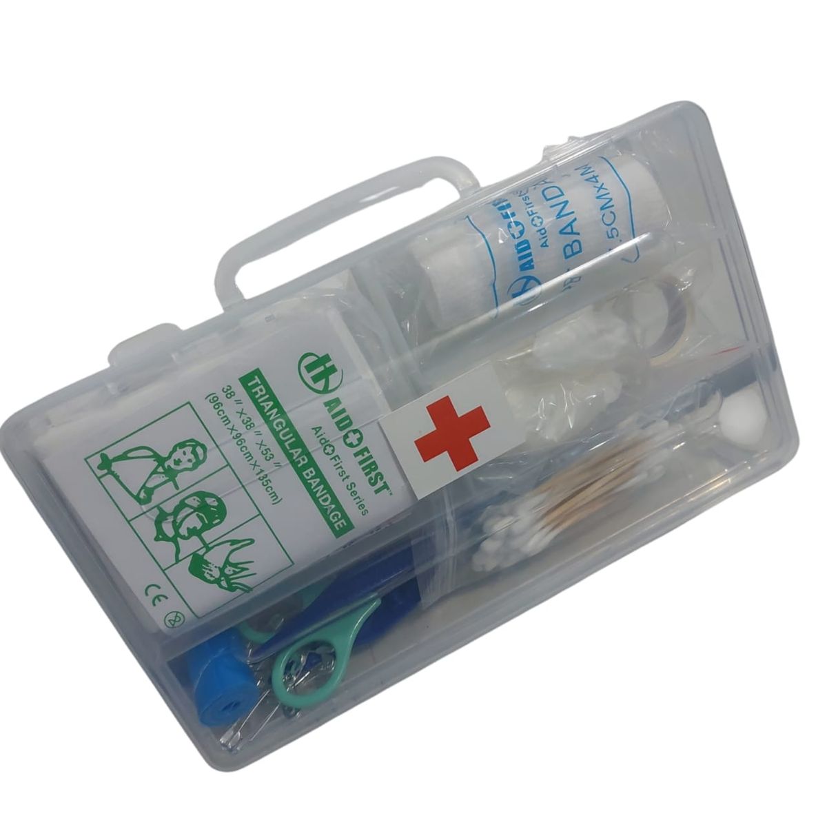 GENERICO - Botiquín Primeros Auxilios Caja Portátil Rosa