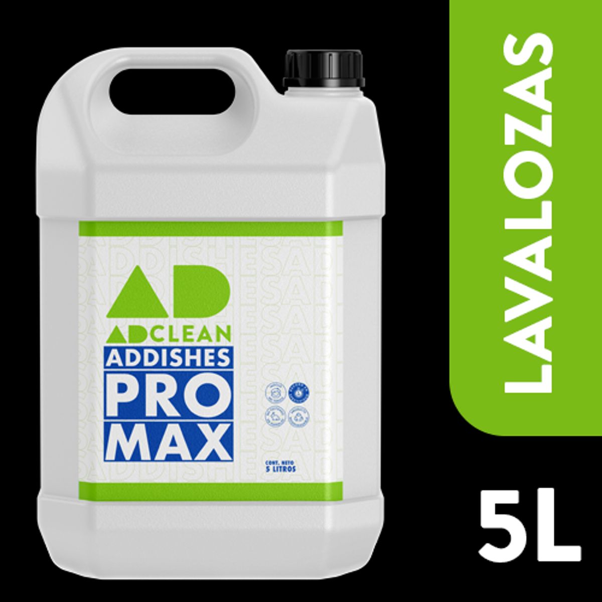 ADCLEAN - Lavalozas Concentrado Hipoalergénico Adclean Recarga 5 Lts