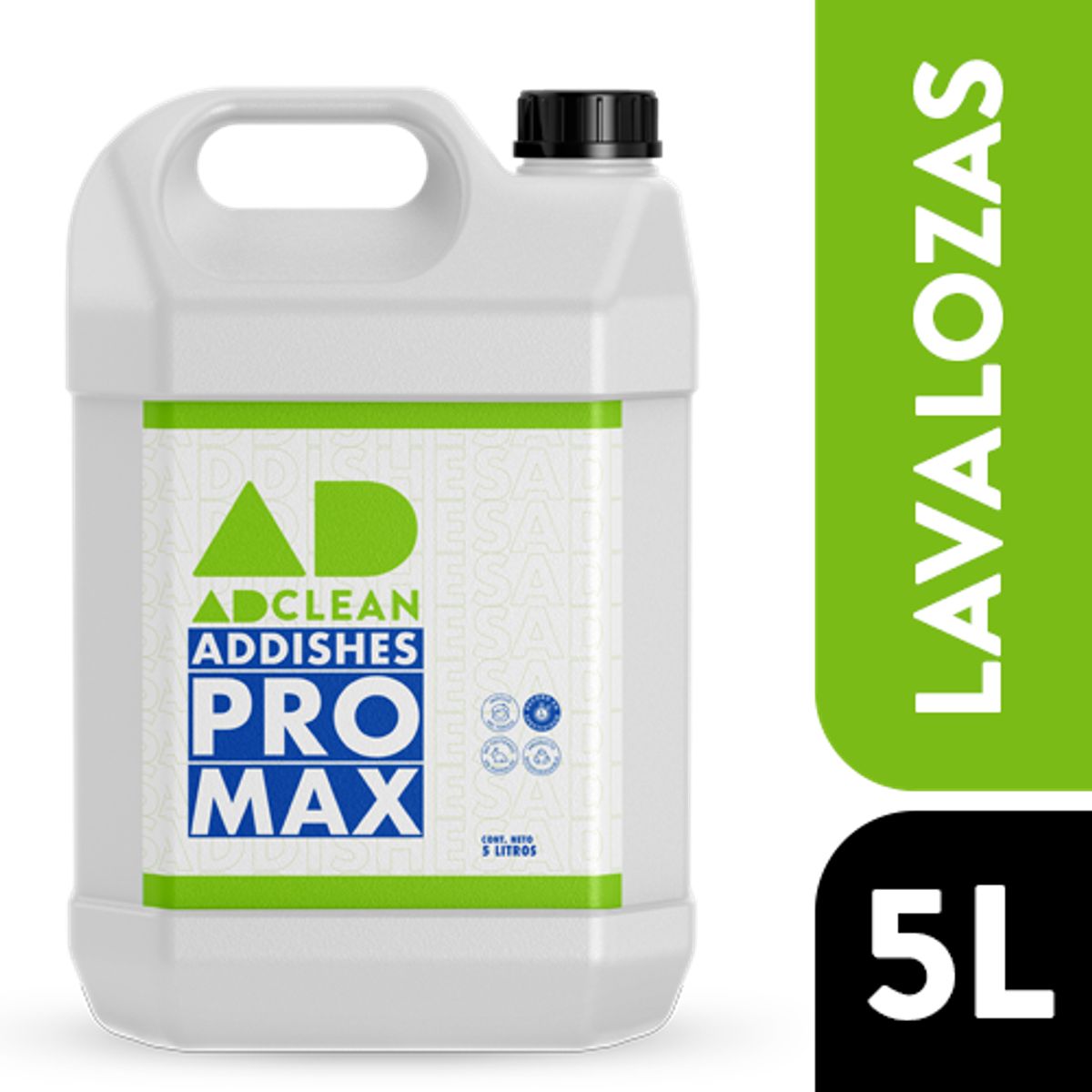 ADCLEAN - Lavalozas Concentrado Hipoalergénico Adclean Recarga 5 Lts