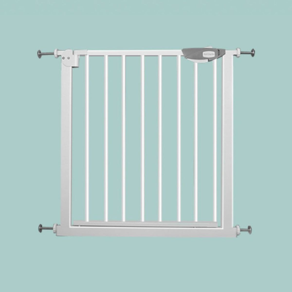 MUNDO MAGIA - Reja Seguridad Escalera Puerta Ajustable Para Bebe Mascotas