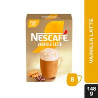 Café Nescafé Vainilla Latte 148g (8x18,5g)
