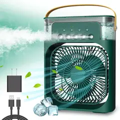 LINE - Climatizador Portátil Frio 4en1 Ventilador Humificar Enfriador Lampara