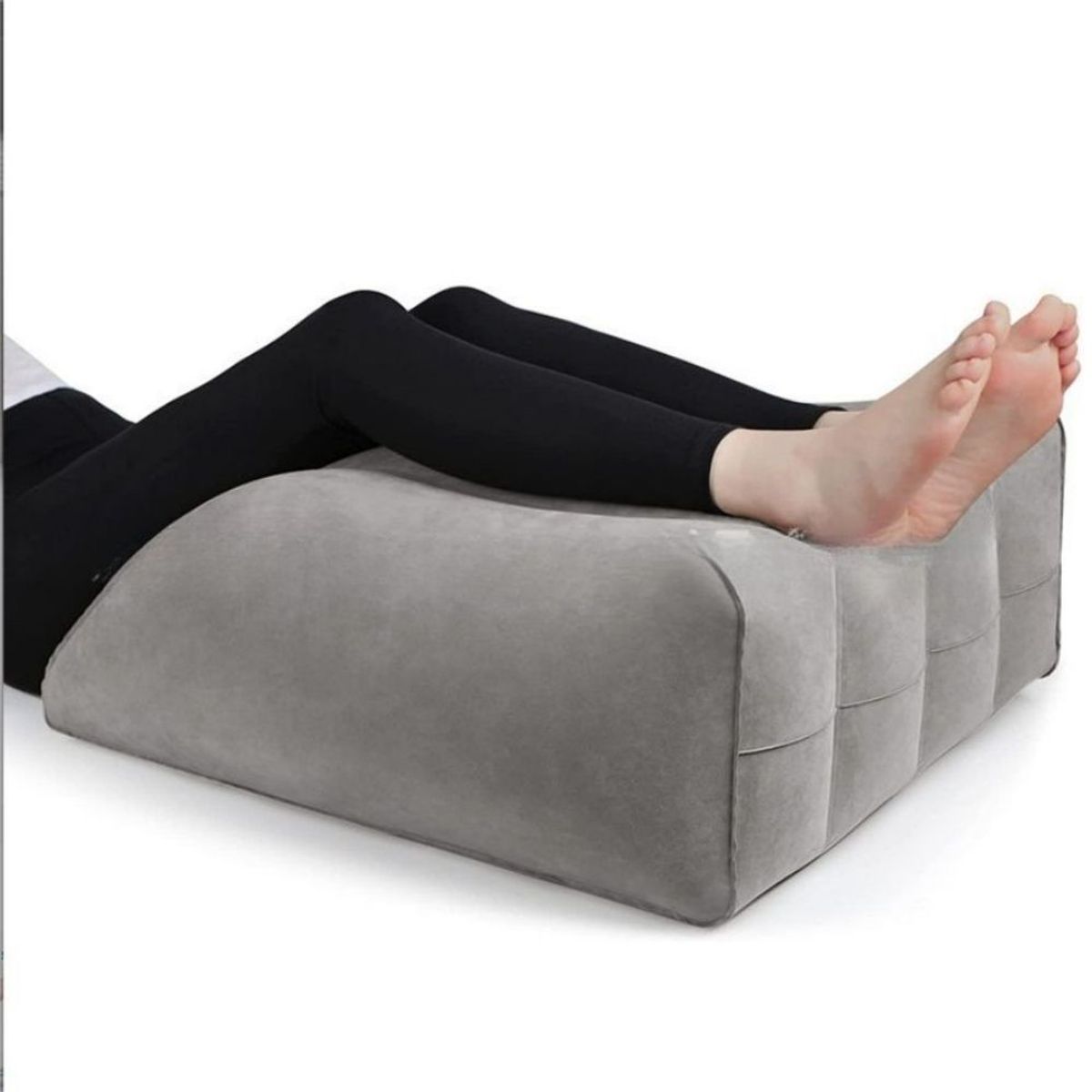 MUNDO MAGIA - Cojín Elevador De Piernas Para Dormir + bolsa almacenamiento