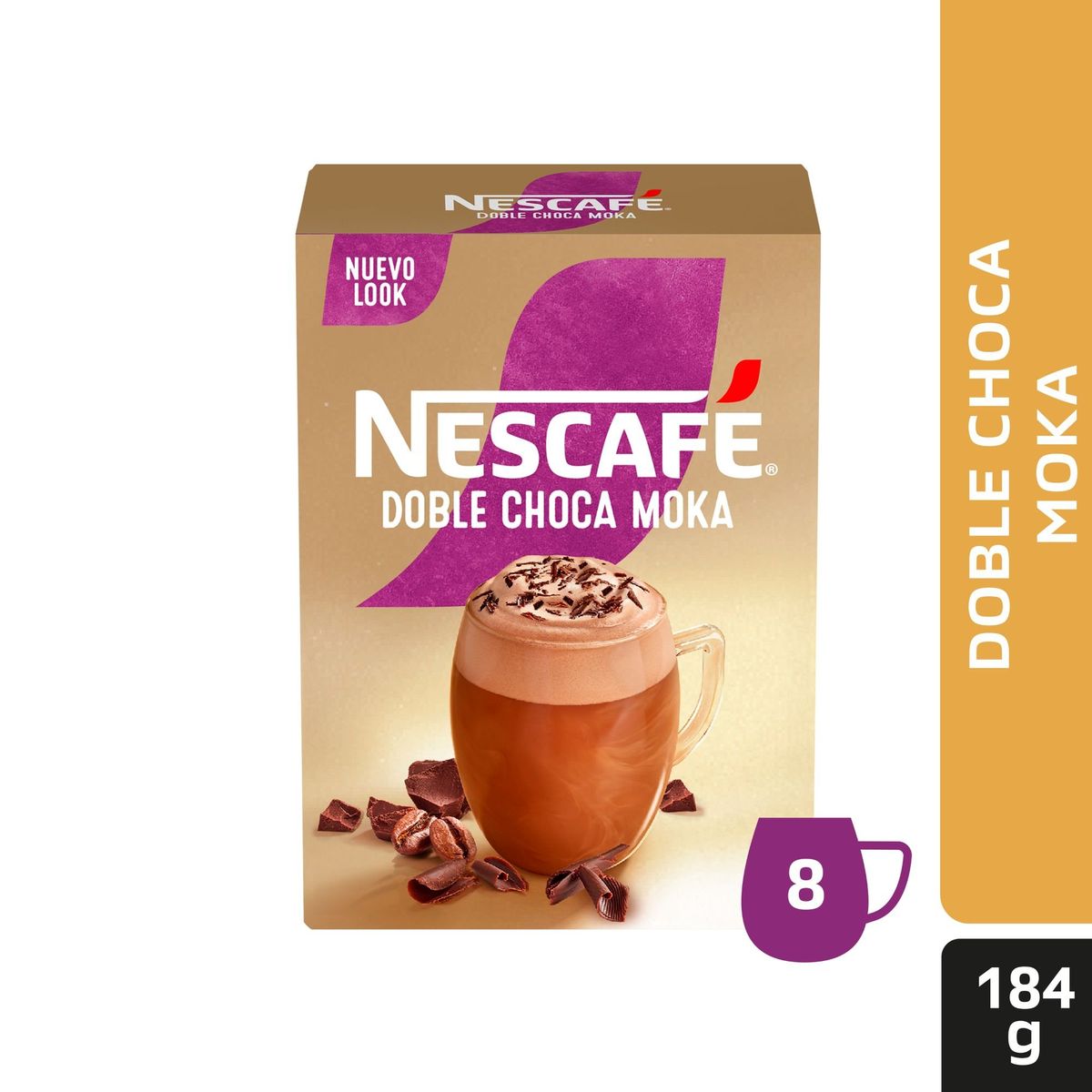 NESCAFE - Café Nescafé Doble Choca Moka 184g (8x23g)