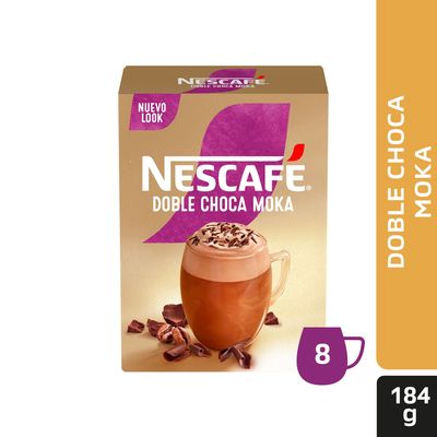 Imagen 2 del producto Café Nescafé Doble Choca Moka 184g (8x23g)