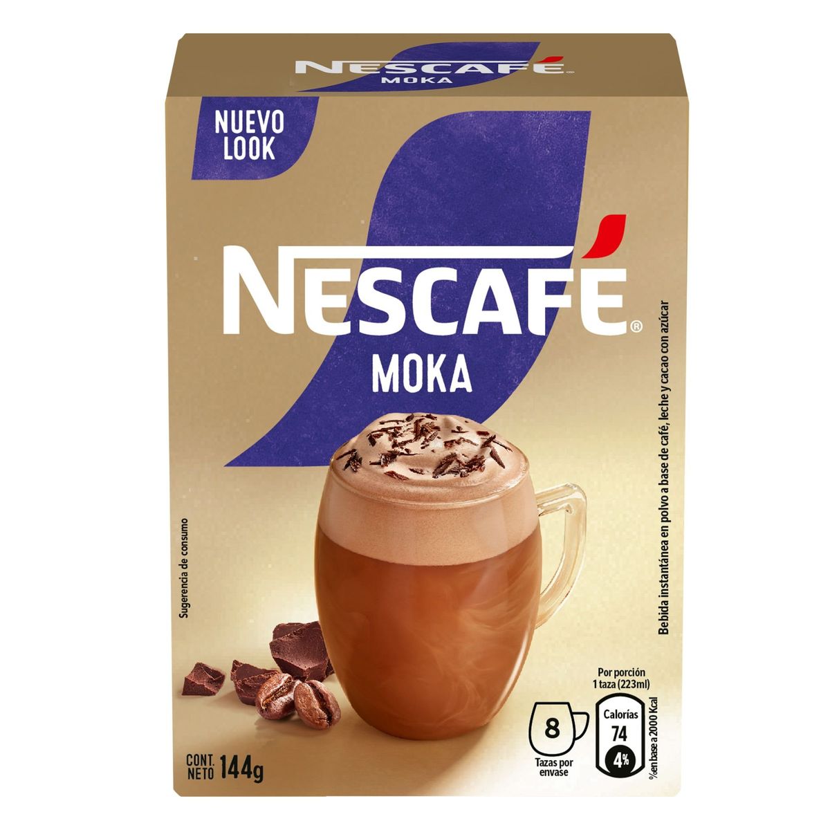 NESCAFE - Café Nescafé® Moka 144g (8x18g)