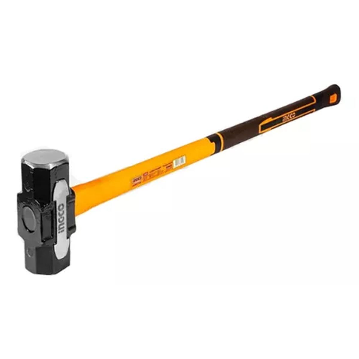 INGCO - Combo Martillo Mazo Mango Fibra De Vidrio 12lbs Hsm81598